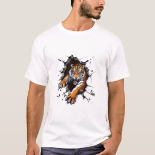 ライオ怒ンストロング手のテスト贅沢 Tシャツ