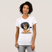 ライオ怒ン女子Tシャツ Tシャツ (正面フル)