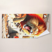 ライオ怒ン バスタオル (バスタオル)