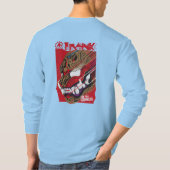 ライオ日本のンマスクTシャツ Tシャツ (裏面)