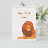 ライオ最高のンパパエバー |父のデイカード (スタンド正面)