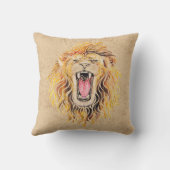 ライオ渦巻形のン クッション (裏面)