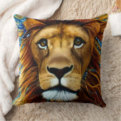 ライオ素晴らしン クッション (ブランケット)