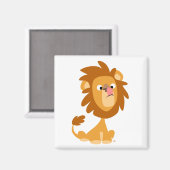 ライオ間抜けン!マンガのマグネット マグネット (正面/裏面)