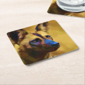 ライカオンピクトス スクエアペーパーコースター (アングル)