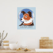 ライカソ宇宙ドッグ1957 ポスター (キッチン)