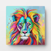 ライカラフルオンヘッドポートレート フォトプラーク (正面)