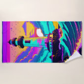 ライカラフルトハウス ビーチタオル (正面)