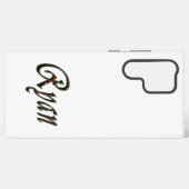 ライカラフルンの設計名 SAMSUNG GALAXYケース (裏面横)