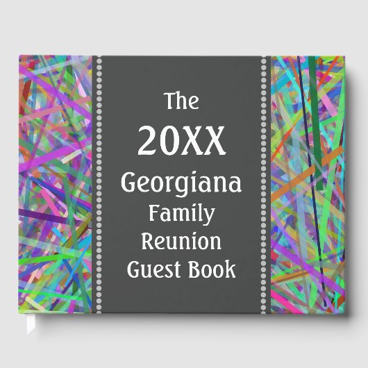 ライカラフルンズファミリー懇親会ゲストブック ゲストブック (正面)