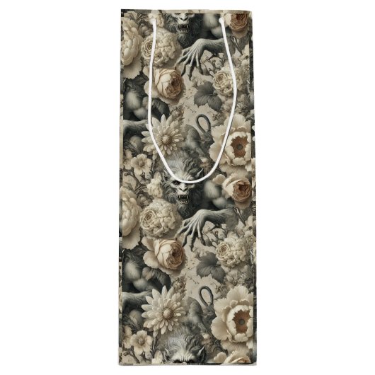 ライカンスロピックスプレンダー – ゴシック人狼男フローラ ワインギフトバッグ (正面)