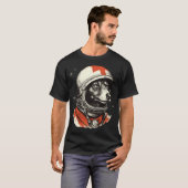 ライカ宇宙トラベラー Tシャツ (正面フル)