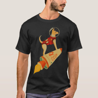 ライカCCCPソ連ロすごい宇宙ロケットDo Tシャツ