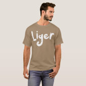 ライガー動物 Tシャツ (正面フル)