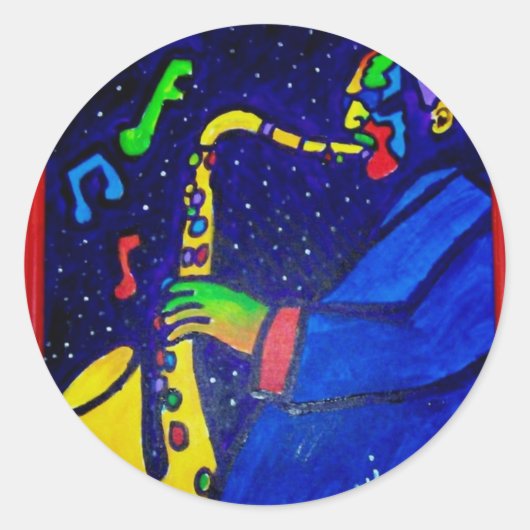 ライクジャズマンバイピリエロ ラウンドシール (正面)