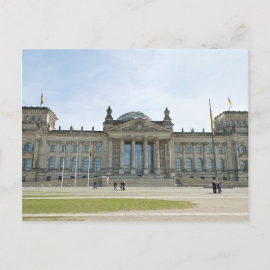 ライクスタグ建物インBerlin ポストカード (正面)