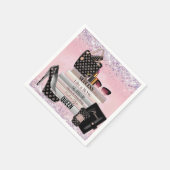 ライク・ア・ボス・ラグジュアリー スタンダードカクテルナプキン (角)