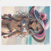 ライサドールズフリースブランケット フリースブランケット (正面(横))