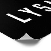 ライサンダースポーナー着色カスタマイズ可能ポスター ポスター (角)