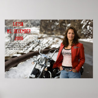 ライサ、2008年12月 ポスター