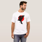 ライジングクロウ – 神秘とパワー Tシャツ (正面フル)