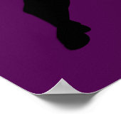 ライジングサンを持つ2人の空手戦闘機 ポスター (角)