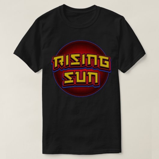 ライジングサンジャパン Tシャツ (デザイン正面)