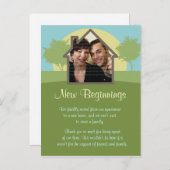 ライジングサン写真テンプレートニューホームアナウンスメント 案内ポストカード (正面/裏面)