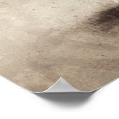 ライジングサン柴犬 ポスター (角)