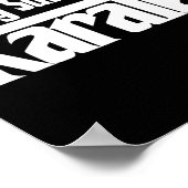 ライジングサン空手ナンチャック ポスター (角)