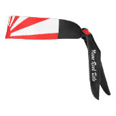 ライジングサン赤と白 タイヘッドバンド (回転90)