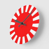 ライジングサン ラウンド壁時計 (傾斜)