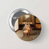 ライジングサン 缶バッジ (正面&裏面)