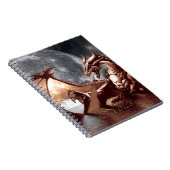 ライジングシードラゴン&ムーンファンタジーアート ノートブック (右側)