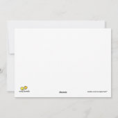 ライジングスターフラットグリーティングカード シーズンカード (裏面)