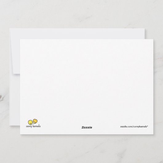 ライジングスターフラットグリーティングカード シーズンカード (裏面)