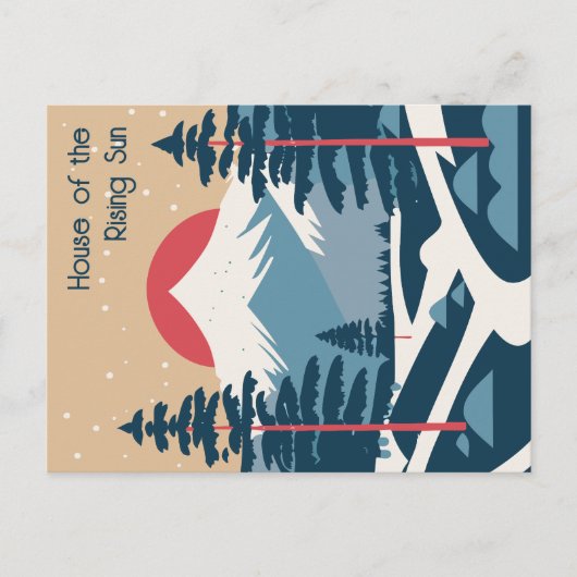 ライジングスンハウス ポストカード (正面)