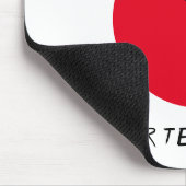 ライジングパーソナライズされたサン武術アーツ空手キック マウスパッド (コーナー)