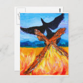 ライジングフェニックスの火 ポストカード (正面/裏面)