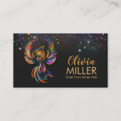 ライジングフェニックスカラフルバード 名刺 (正面)