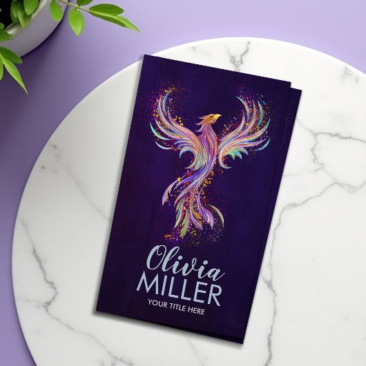 ライジングフェニックスカラフルバード 名刺