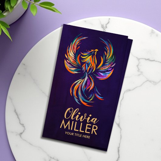 ライジングフェニックスカラフルバード 名刺