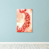 ライジングフェニックス キャンバスプリント (インサイチュ (ウッドフロア))