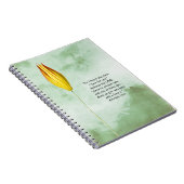 ライジングフラワーバドジャーナルエレミヤ聖なる書物、 経典 ノートブック (右側)