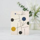 ライジング飛んでいる、フォールディング、ソフィー・タウバー・アープ ポストカード (スタンド正面)