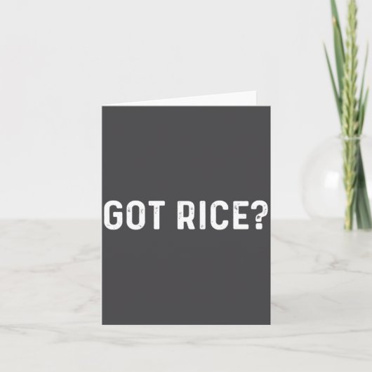 ライスある？ アクワルド 面白い アジア人 社会人 カード (正面)