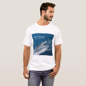 ライスのクジラTシャツ Tシャツ (正面フル)