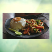 ライスタイラアジアタイフードレストラン写真 ウィンドウサイン (シート3)