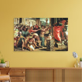 ライストラでの犠牲（システィーナCのための漫画） キャンバスプリント (インサイチュ (リビング))