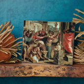 ライストラでの犠牲（システィーナCのための漫画） フォトプラーク (側面)